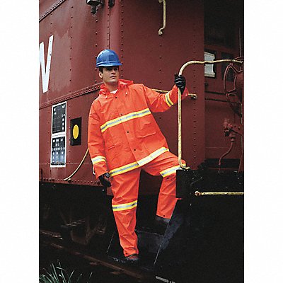 MCR SAFETY 2013RS Rain Suit Jacket/Bib Class 1 Type O S