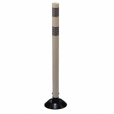 GRAINGER 0436WWG G6577 Delineator Post White HDPE 36 In
