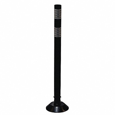 GRAINGER 0436BWG G6577 Delineator Post Black HDPE 36 In