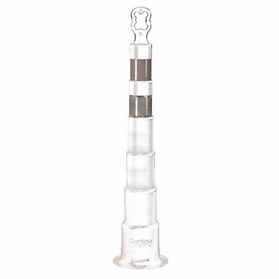 GRAINGER 0375064HWG G6579 Trim Line Channelizer White 45 In