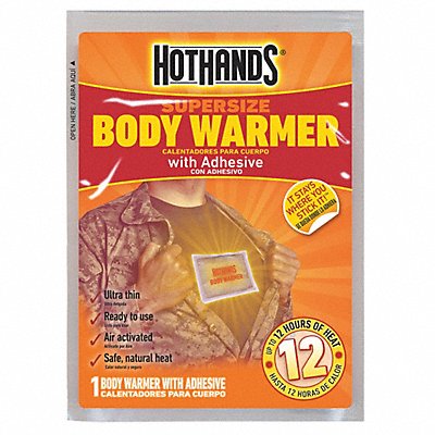 HOTHANDS HH1ADHPDQ240E Body Warmer 5 in x 3-3/4 in