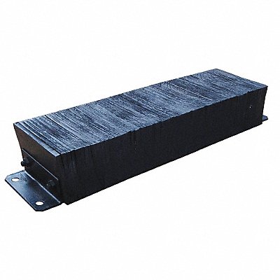 GRAINGER 26W583 Dock Bumper 10x6x38 in Rubber