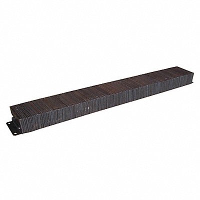 GRAINGER 26W590 Dock Bumper 12x6x98 in Rubber