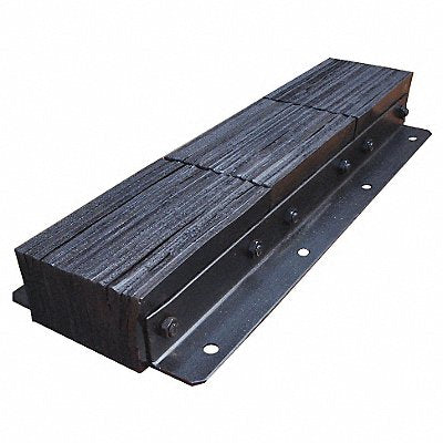 GRAINGER 26W594 Dock Bumper 36x4-1/2x13 in Rubber