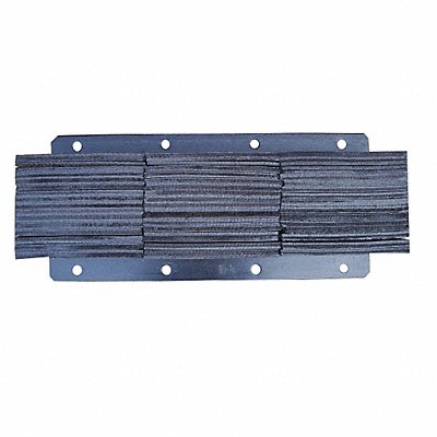 GRAINGER 26W597 Dock Bumper 30x6x13 in Rubber