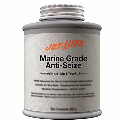 JET-LUBE 49704 Marine Grade Anti-Seize 1 lb BrshTp Cn