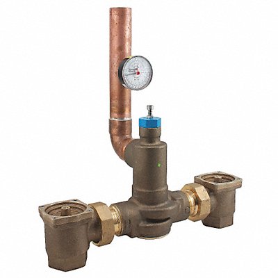 POWERS LFSH1435WTPGAUGE Mixing Valve Lead Free Brass