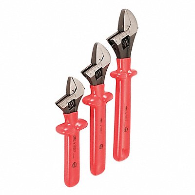 WIHA 76290 Adjustable Wrench Sets Steel Natural 8 to 12
