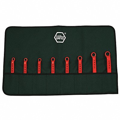 WIHA 21095 Box End Wrench Set Chrome Offset SAE