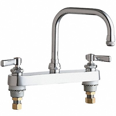 CHICAGO FAUCETS 527ABCP Low Arc Chrome Chicago Faucets 527