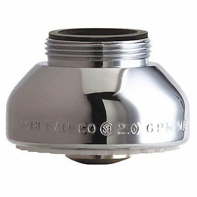 CHICAGO FAUCETS E15JKABCP Spray Outlet Brass 13/16 in - 27 Chrome