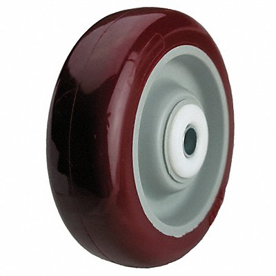 GRAINGER 26Y397 Polyurethane Tread on Aluminum Core Wheel