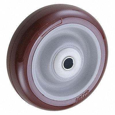 GRAINGER 26Y356 Polyurethane Tread on Plastic Core Wheel