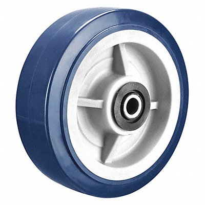 GRAINGER PUP050X020050R002 Polyurethane Tread on Plastic Core Wheel