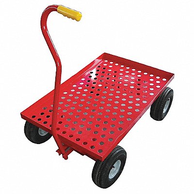 GRAINGER 26Y490 Wagon Truck Perf Deck 24x36 Cap 1000 Lb