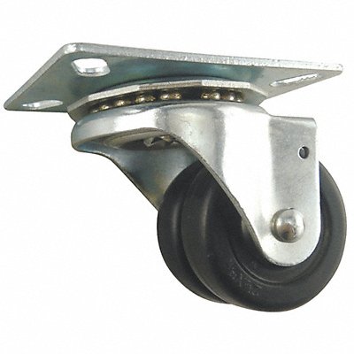 GRAINGER 26Y508 Standard Plate Castor Swivel 300 lb.