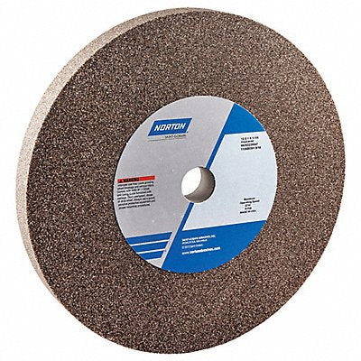 NORTON 66253220947 Grinding Wheel 12 in Dia AO 46 G Brown
