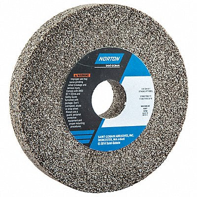 NORTON 7660788215 Grinding Wheel 5 in Dia AO 36/46G Brown