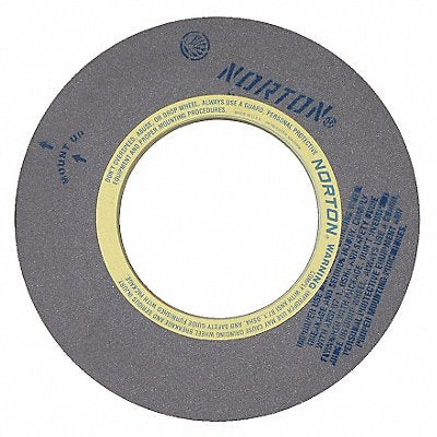 NORTON 69078666729 Grinding Wheel 20 in Dia AO 60 G Grey