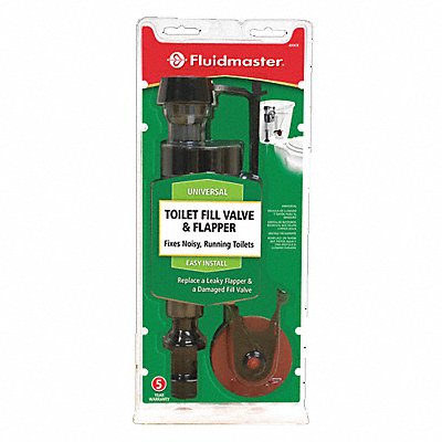 FLUIDMASTER 400CRP14 Toilet Fill Valve - Toilet Flapper Kit