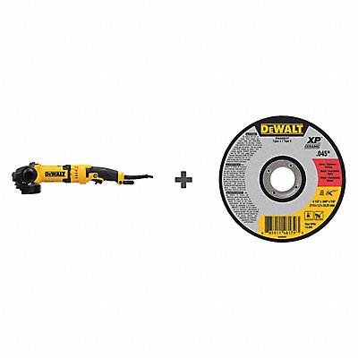 DEWALT DWE43066NDWA8951F Angle Grinder Bare Tool 9000 Load RPM