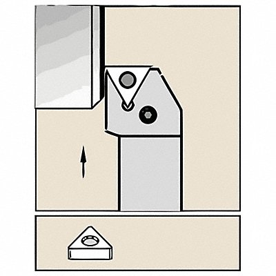 WIDIA 583142 Grooving/Parting Insert Carbide