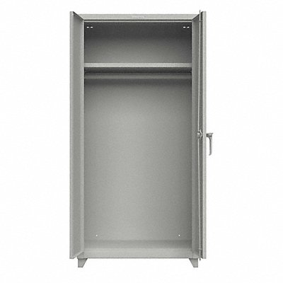 STRONG HOLD 36WR241L Storage Cabinet 75 x36 x24 Grey 1Shlv