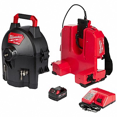 MILWAUKEE 2.775E+214 Drain Gun Kit Cordless 250 RPM
