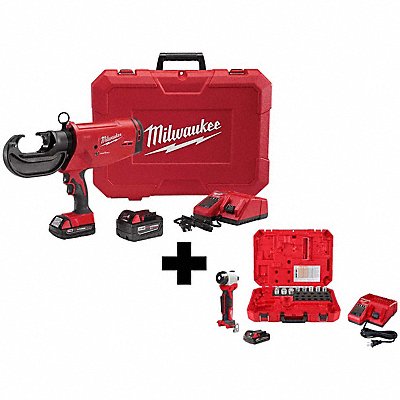 MILWAUKEE 2779222935AL21 M18 750 MCM Crimper Kit + Cable Stripper