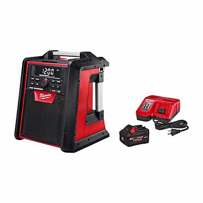 MILWAUKEE 27922048591881 M18 Jobsite Radio + M18 FORGE 8.0 Kit