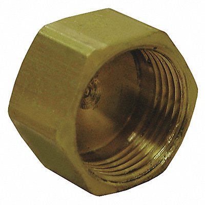 JONES STEPHENS C74001LF Brass Compression Cap Lead Free 1/4