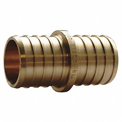 JONES STEPHENS C76001LF Brass PEX Coupling Lead Free 1/2