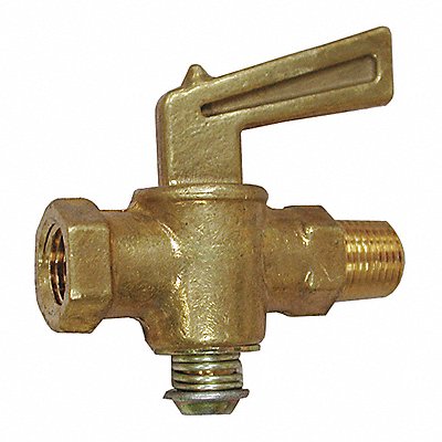 JONES STEPHENS N01028 Gas Shut-Off Valve FP x MP 1/4