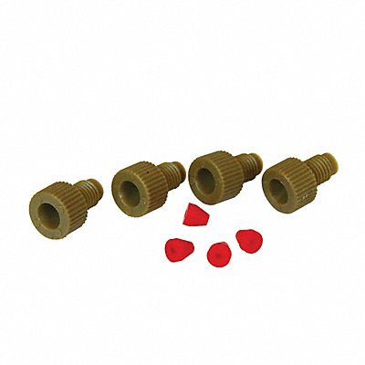JUSTRITE 28174 Replacement Tube Fittings 1/8 dia.