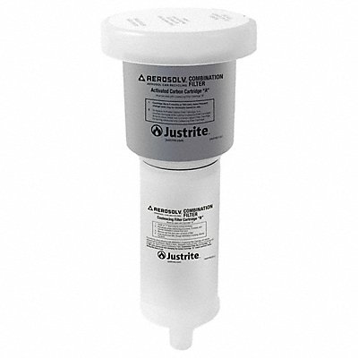 JUSTRITE 28197 Coalescing/Carbon Filter Deluxe/Standard