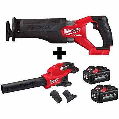 MILWAUKEE 28212028242048100000 M18 SAWZALL M18 DB Blower 2PK M18 6.0