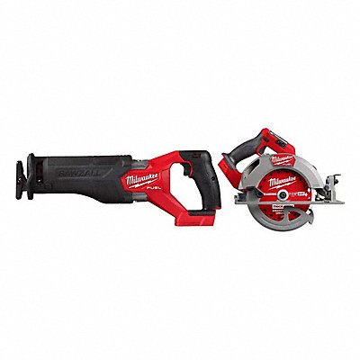 MILWAUKEE 282120283420 M18 FUEL Recip Saw+M18 FUEL Circular Saw