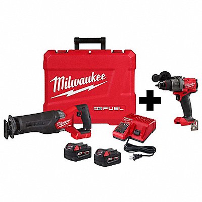 MILWAUKEE 282122000000 M18 SAWZALL Kit w M18 1/2 Hammer Drill