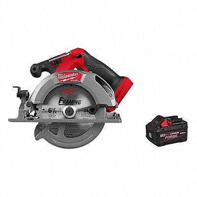 MILWAUKEE 28332048111881 M18 FUEL Circ Saw +M18 FORGE 8.0 Battery