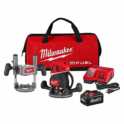 MILWAUKEE 283821 Router Kit Cordless 2.25 hp 25000 RPM