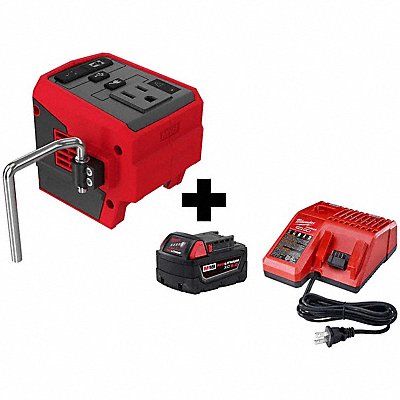 MILWAUKEE 28462000000000 InVerticaler and Battery Kit 18VDC M18 Serie