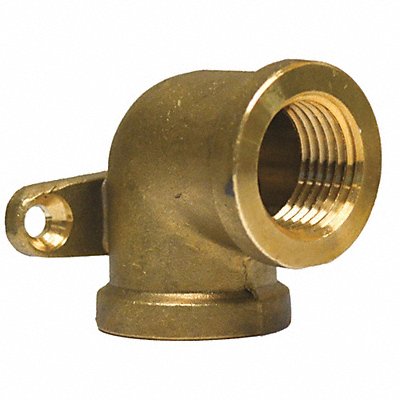 JONES STEPHENS B55100LF CB Drop Ear Elbow 1/2 FIP x 90 deg.