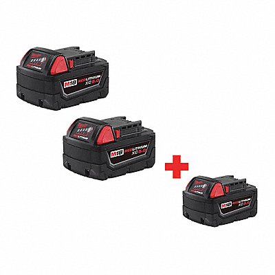 MILWAUKEE 48-11-1852, 48-11-1850 Battery (1) 1.5 Ah Li-Ion