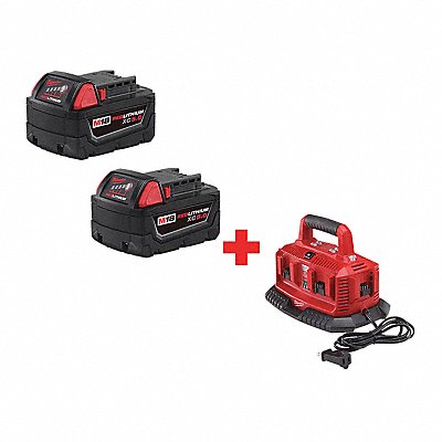 MILWAUKEE 2785-20, 48-11-1880 Battery (1) 5.0 Ah Li-Ion
