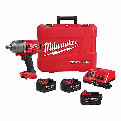 MILWAUKEE 286422R48111850R HTIW and Battery3/4 Drive 18V DC