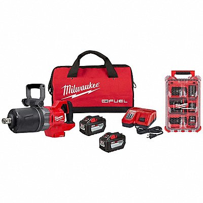 MILWAUKEE 286822HD49667840 M18 FUEL 1 HTIW Kit +Socket PACKOUT Set