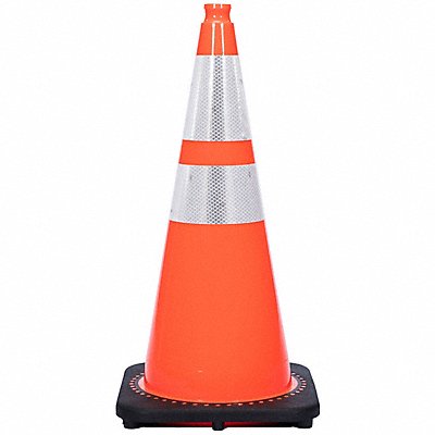 GRAINGER RS70025C3M64 Traffic Cone 5 lb Orange Cone Color