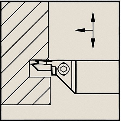 WIDIA 252225M Grooving/Parting Toolholder WMTA
