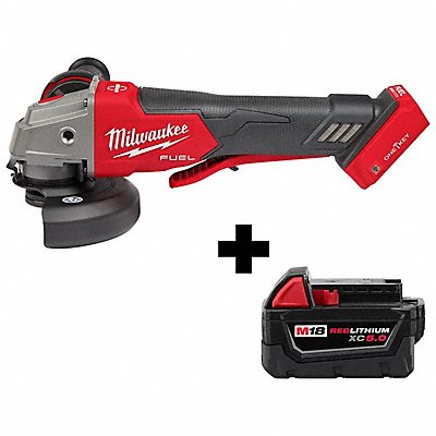 MILWAUKEE 28822000000000 M18 4-1/2 /5 Grinder XC5.0 Bat Pack