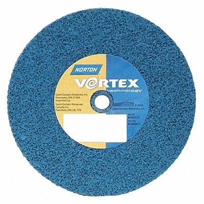 NORTON 66261093448 Unitised Wheel 3 in Dia 1/4 in Connect